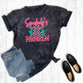 Western Somebody's Problem Mineral Wash Graphic Tee