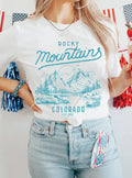 Rocky Mountains Colorado National Park Graphic T Shirts