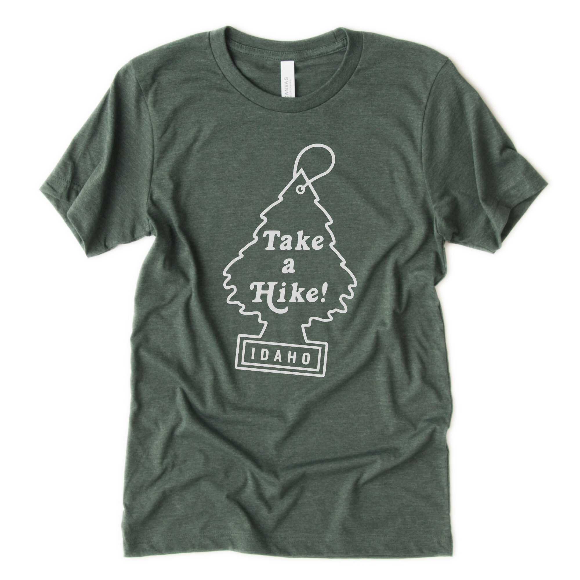 Take A Hike Idaho Graphic Tee 308 (Front Only)