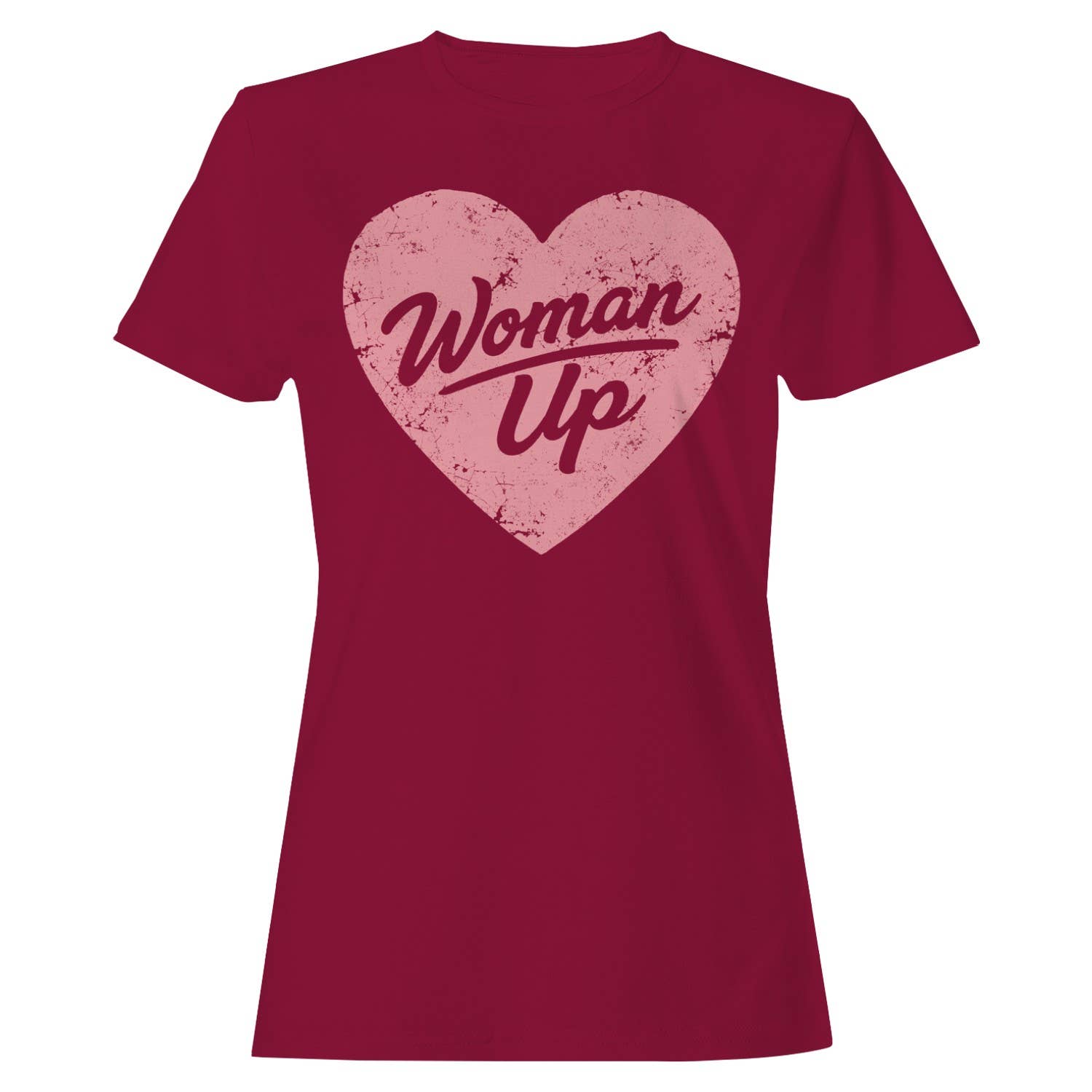 Woman Up Motivational Graphic Women's T-Shirt