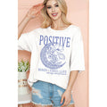 Positive Oversized Unisex T Shirt