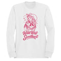 Wild West Sweetheart  Women's Sweatshirt White