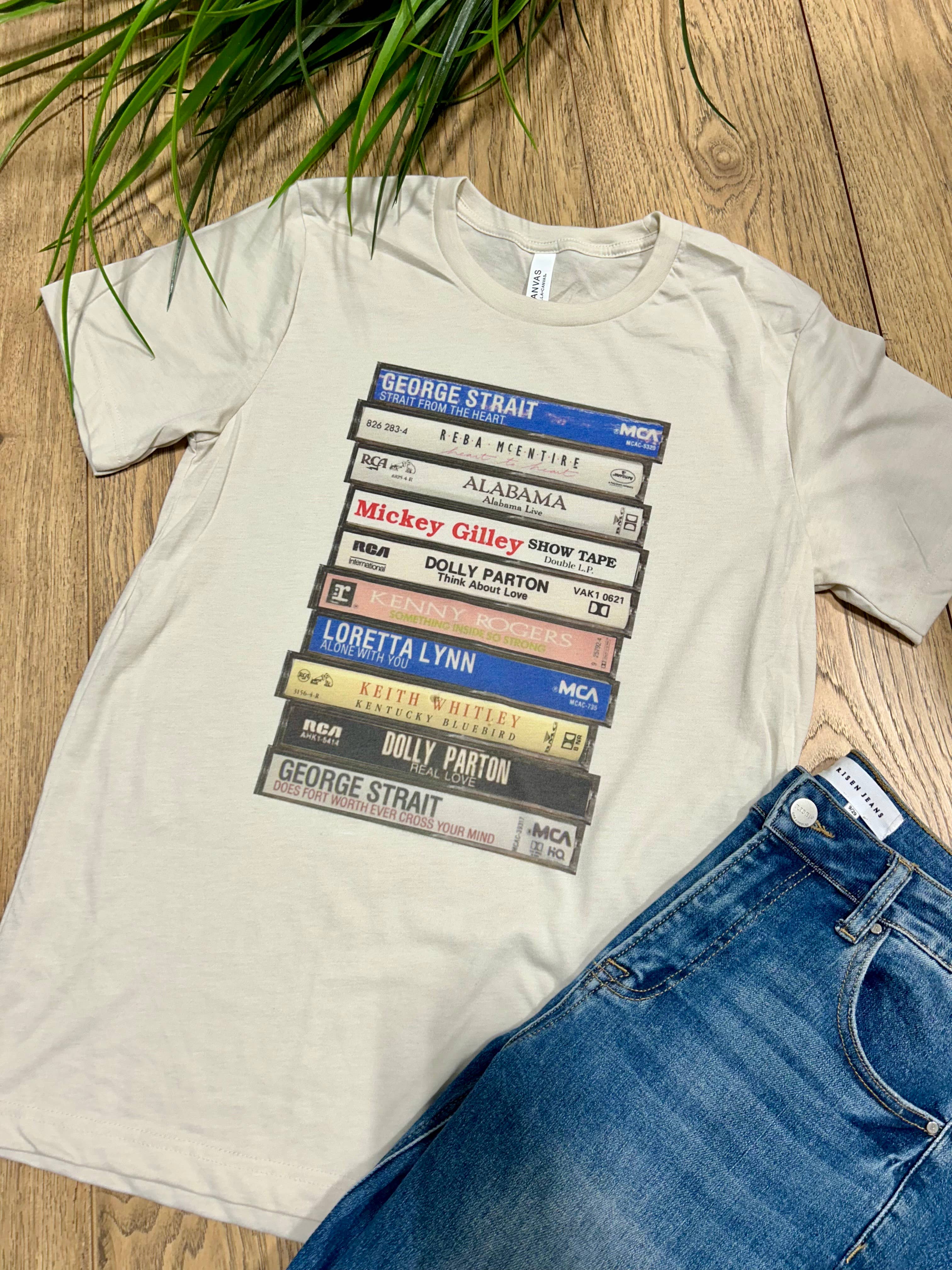 Country Albums Graphic Tee