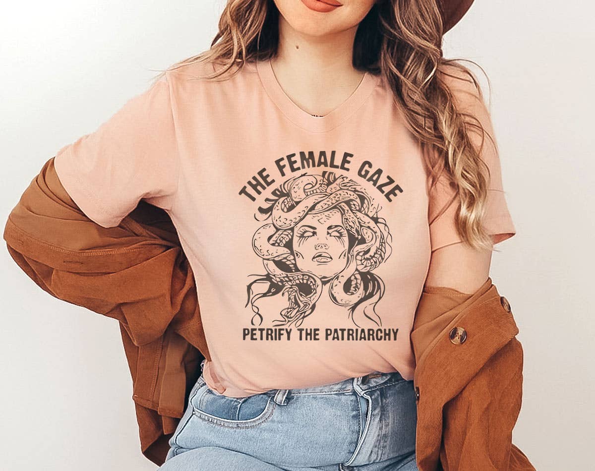 The Female Gaze - Feminist Women's Rights T-Shirt