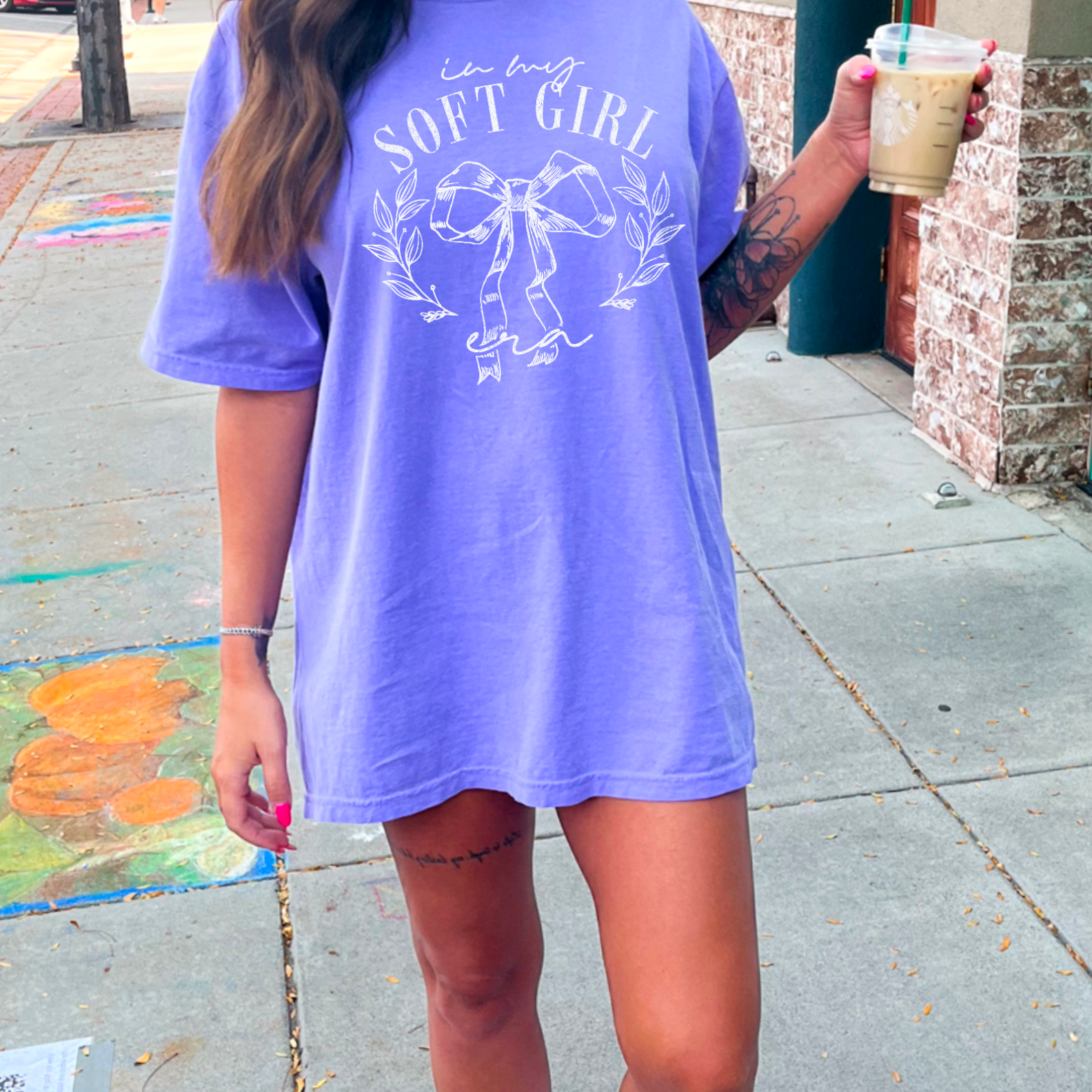 In My Soft Girl Era  | Coquette Comfort Color Graphic Tee