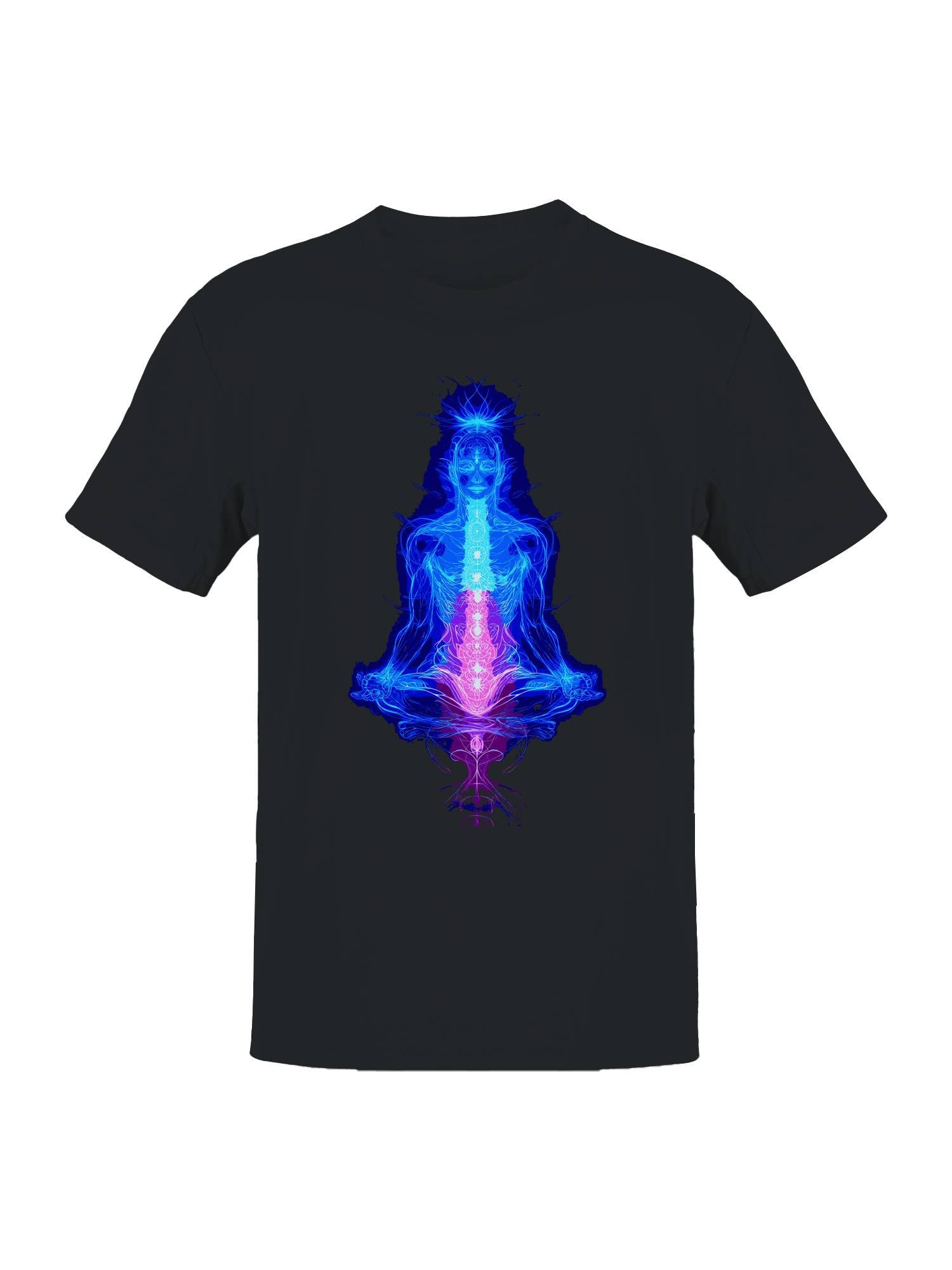 Chakra Meditation Energy Aura Men's T-Shirt