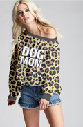 303703 - 830 Dog Mom Graphic Sweatshirt