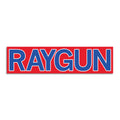 RAYGUN Block Text Logo Red & Blue Die-Cut Sticker
