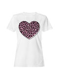 Wild Heart Leopard Print Love Women's T-Shirt