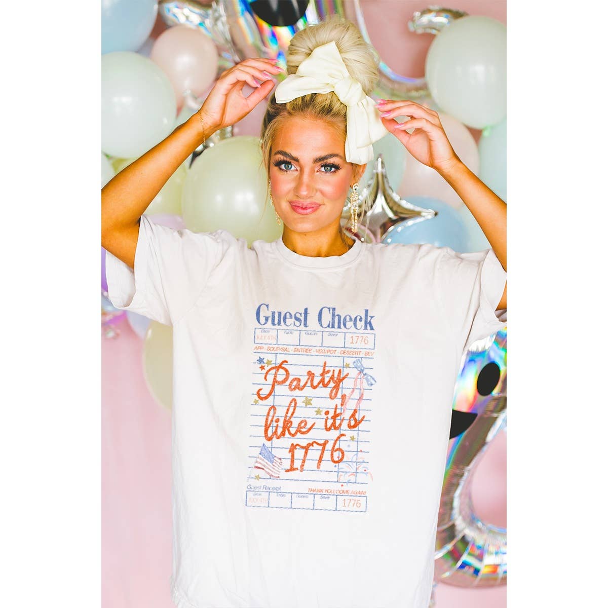 Party Like It Is Seventeen Seventy Six Vintage  Graphic Tee