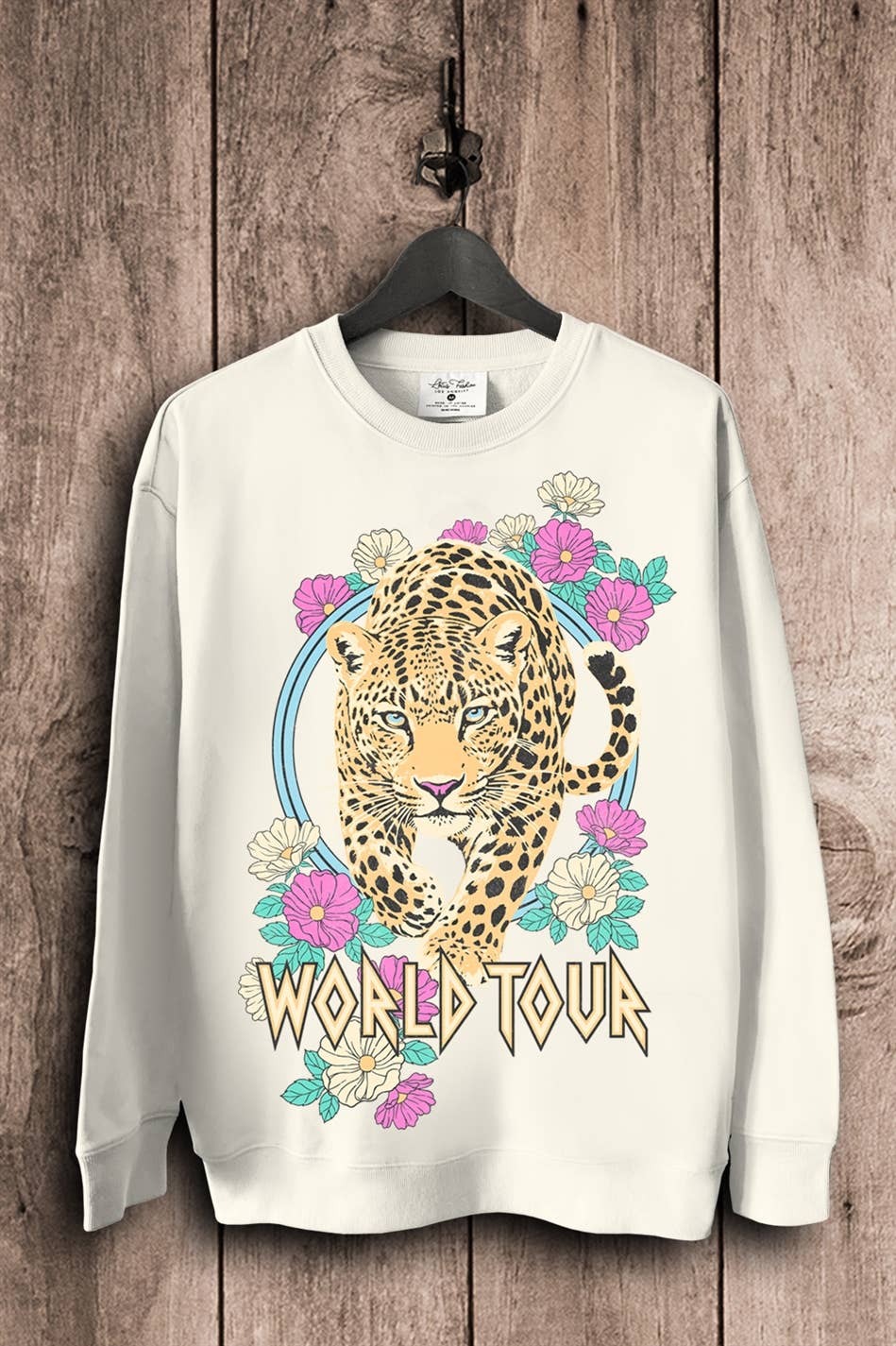 World Tour Leopard Sweatshirts