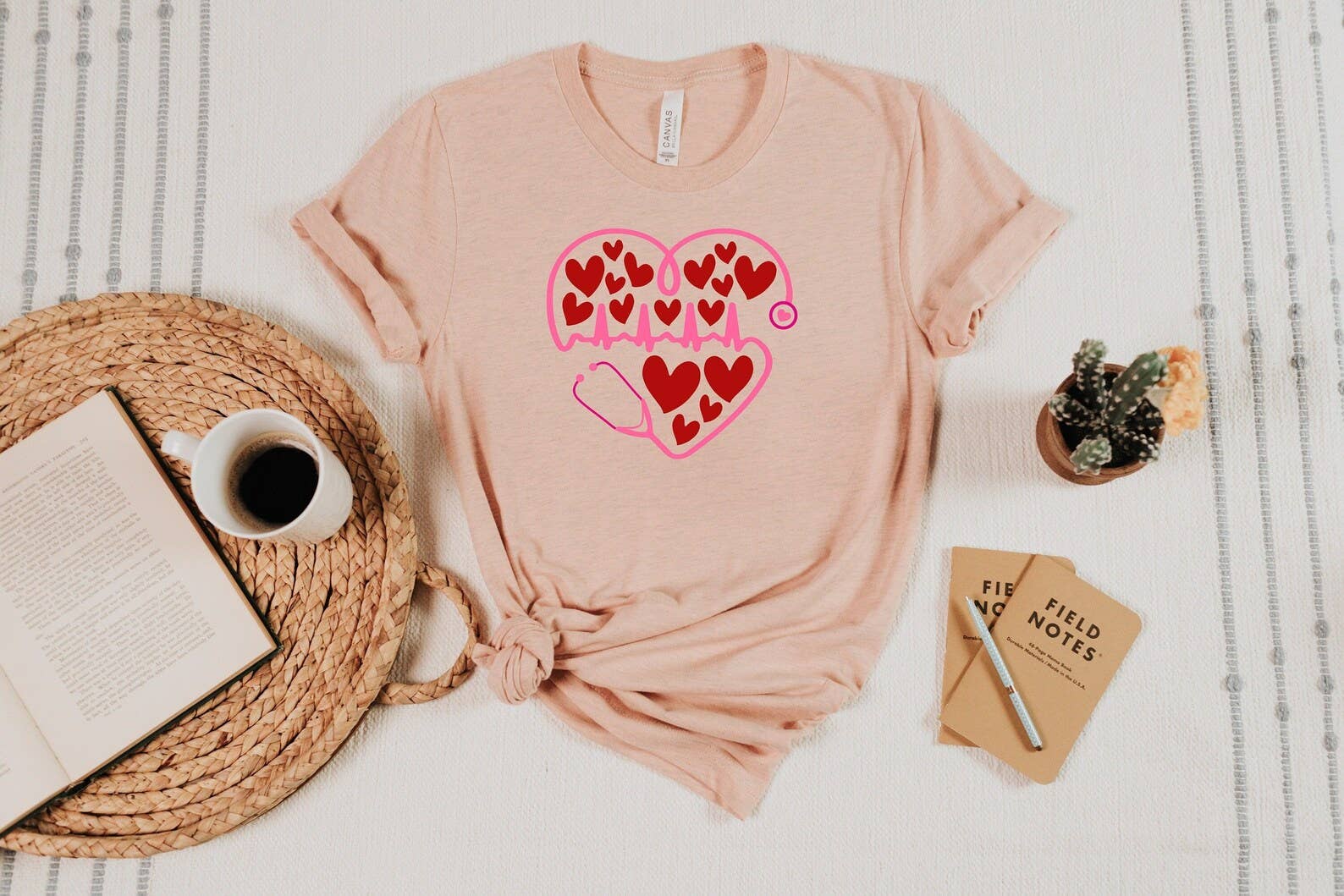 Stethoscope Heart T-Shirt