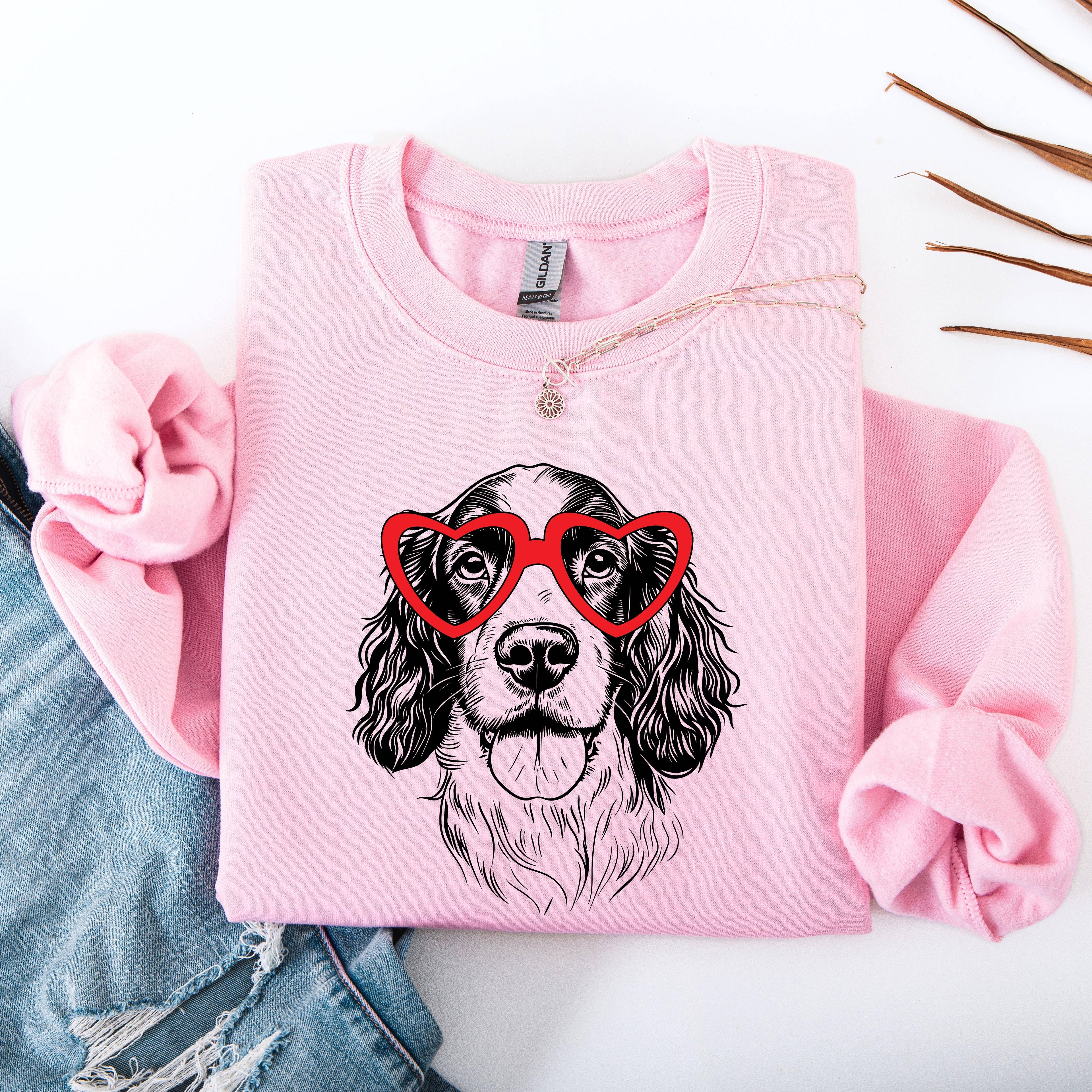Springer Spaniel, Dog Lover Apparel Pet Dog Breed Sweatshirt