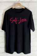 Self Love Graphic Oversized Tshirts