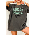 Lucky Mama  Vintage Graphic Oversized Tee