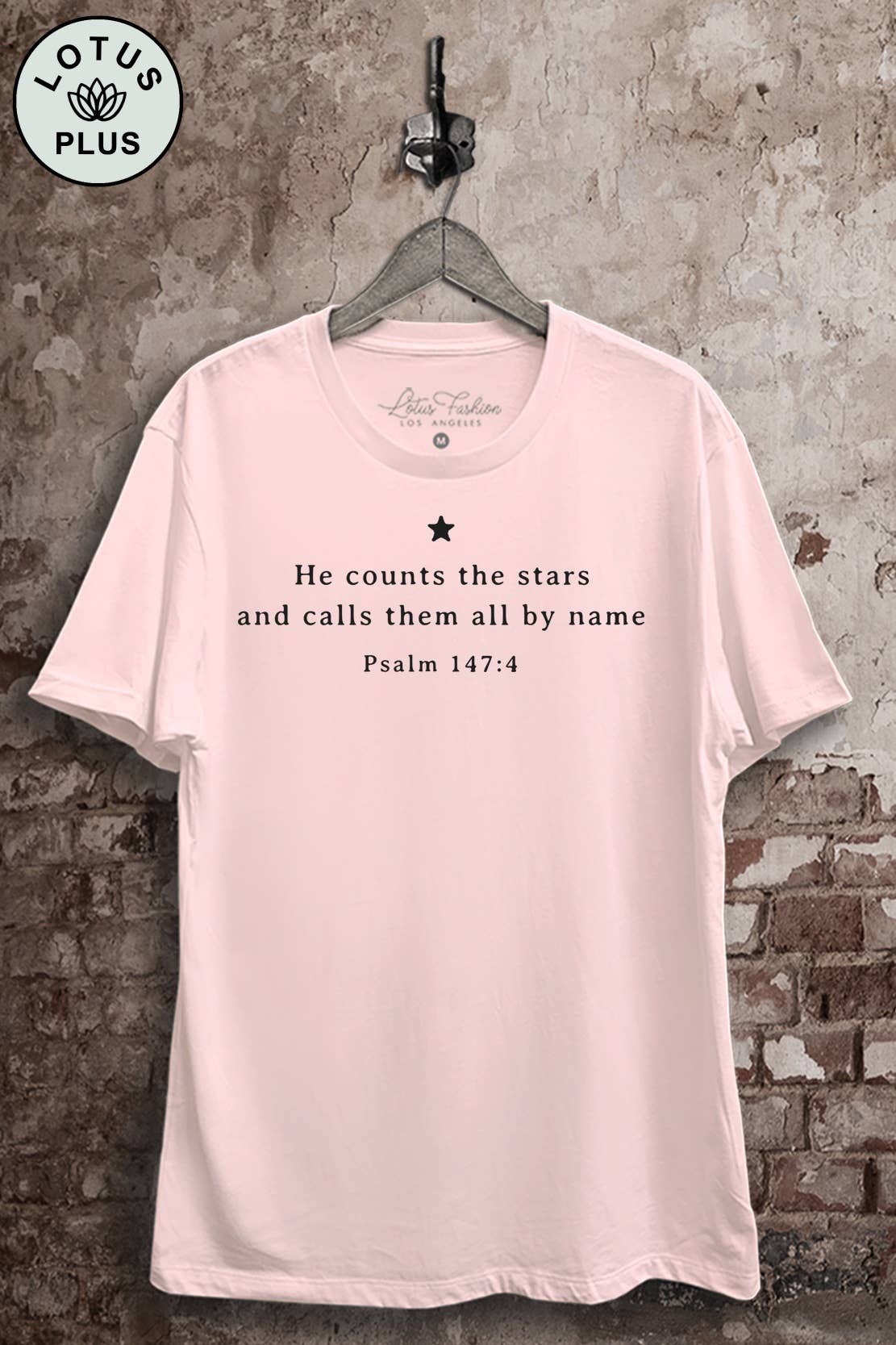 He Counts the Stars Graphic Top