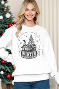Winter Wonderland - Graphic Print Sweatshirt