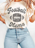 Football Mama Graphic Tshirts