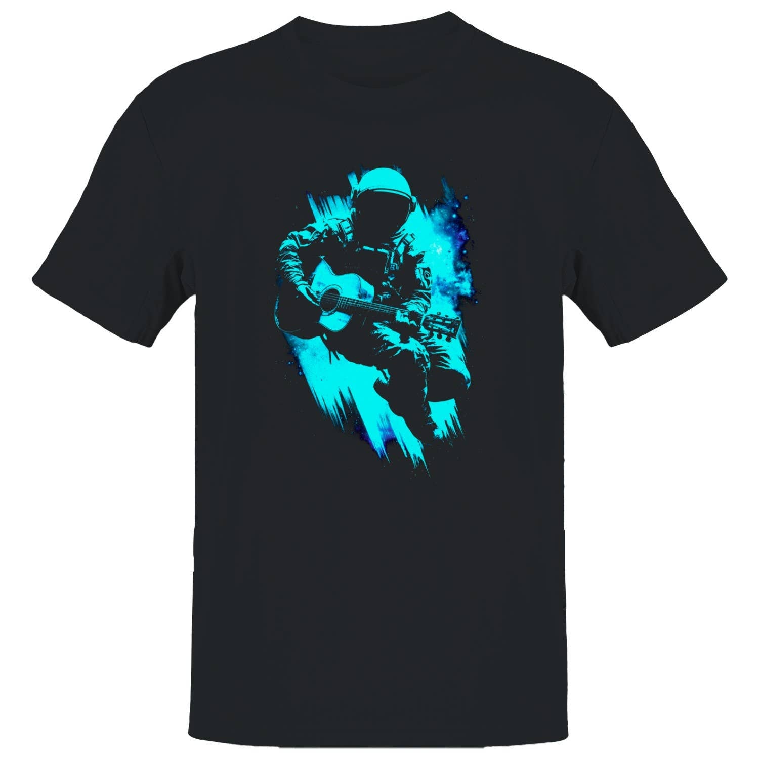 Astronaut Guitar Cosmic Men's T-Shirt