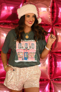 Small Town Christmas Tee/Long Sleeve Tee