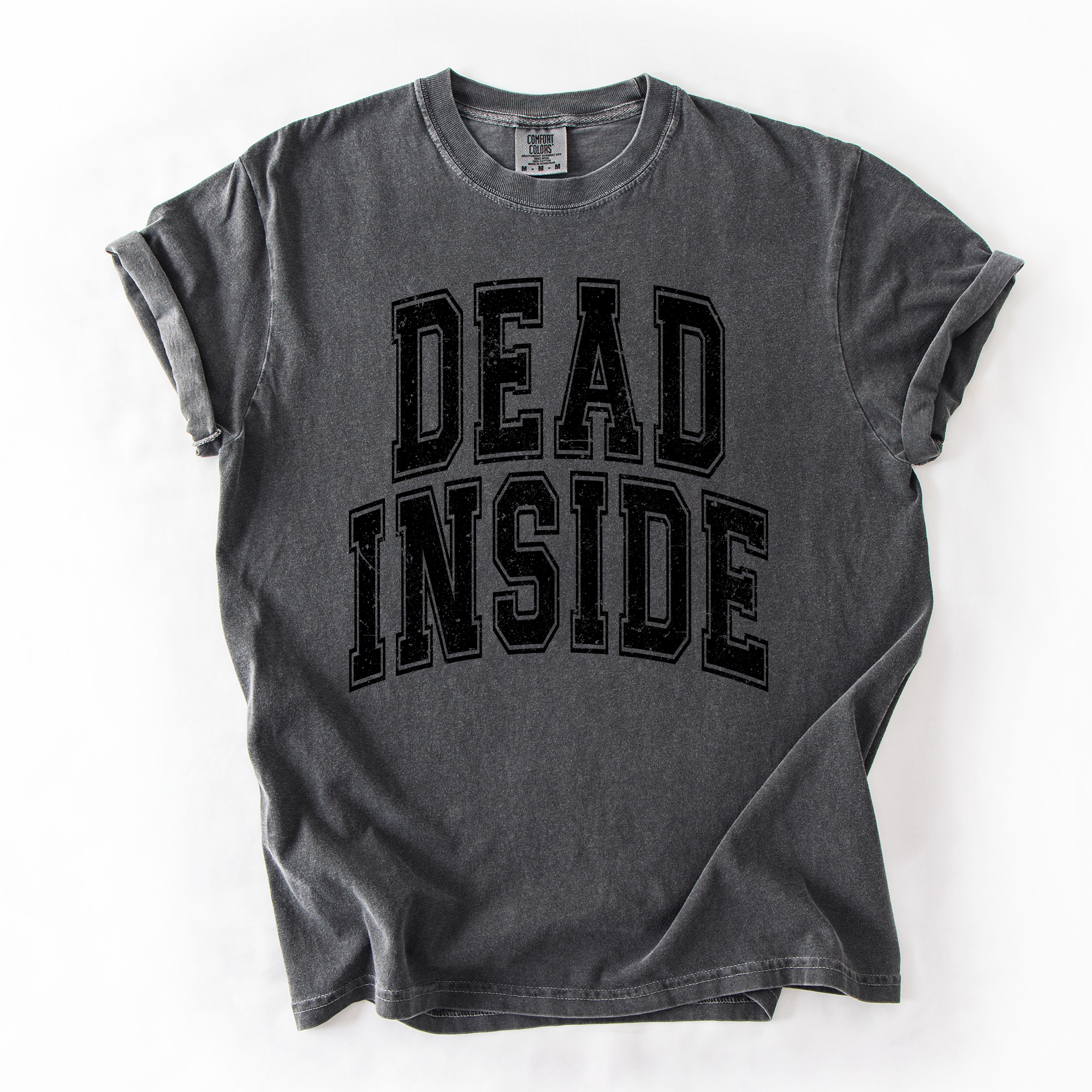 Dead Inside, Mood, Halloween, Vibes, Comfort Colors T-Shirt