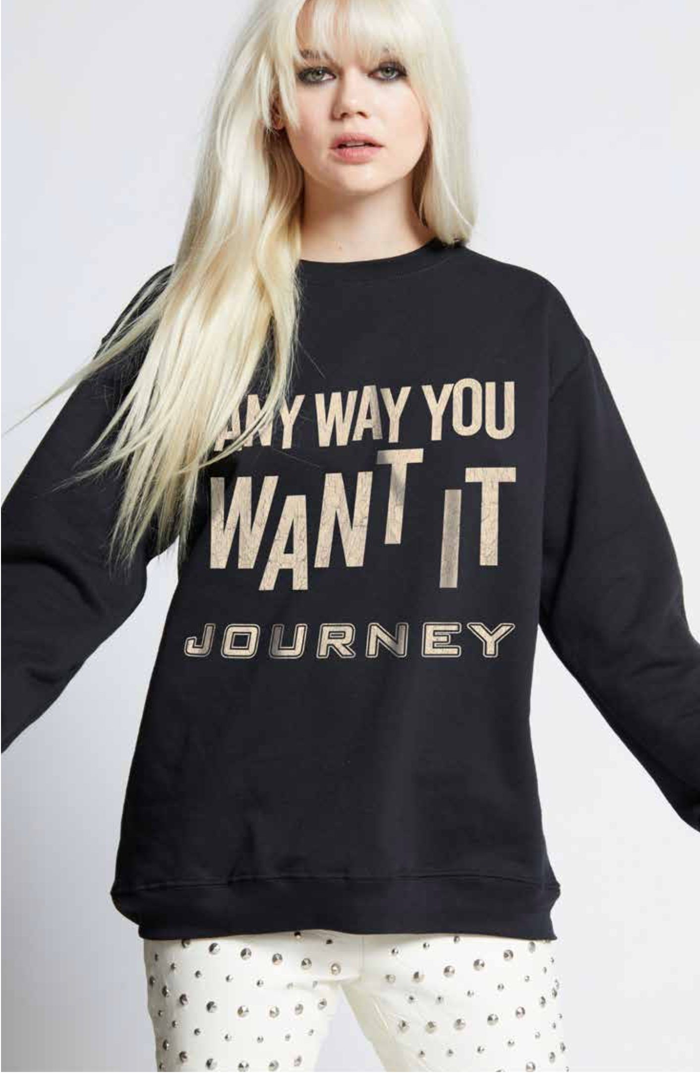 302778 - 830 Journey Any Way You Want It Fitted Sweatshirt