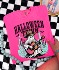 Ghost Guitar Western  - Comfort Color Hot Pink