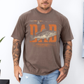 Fathers Day: Fishing Dad On Espresso Comfort Colors