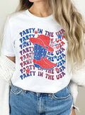 Party in the USA Boots Graphic Tshirts