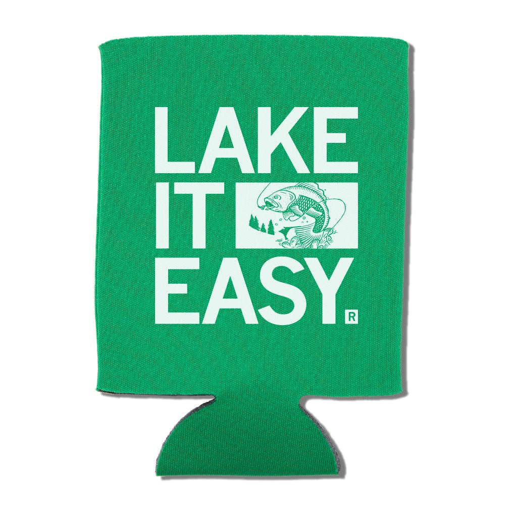 Lake It Easy Fishing Can Cooler