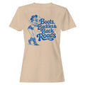 Boots Buckles & Back Roads Women's T-Shirt Natural