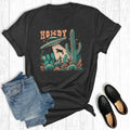 Western Howdy Cow Abduction Graphic Tee