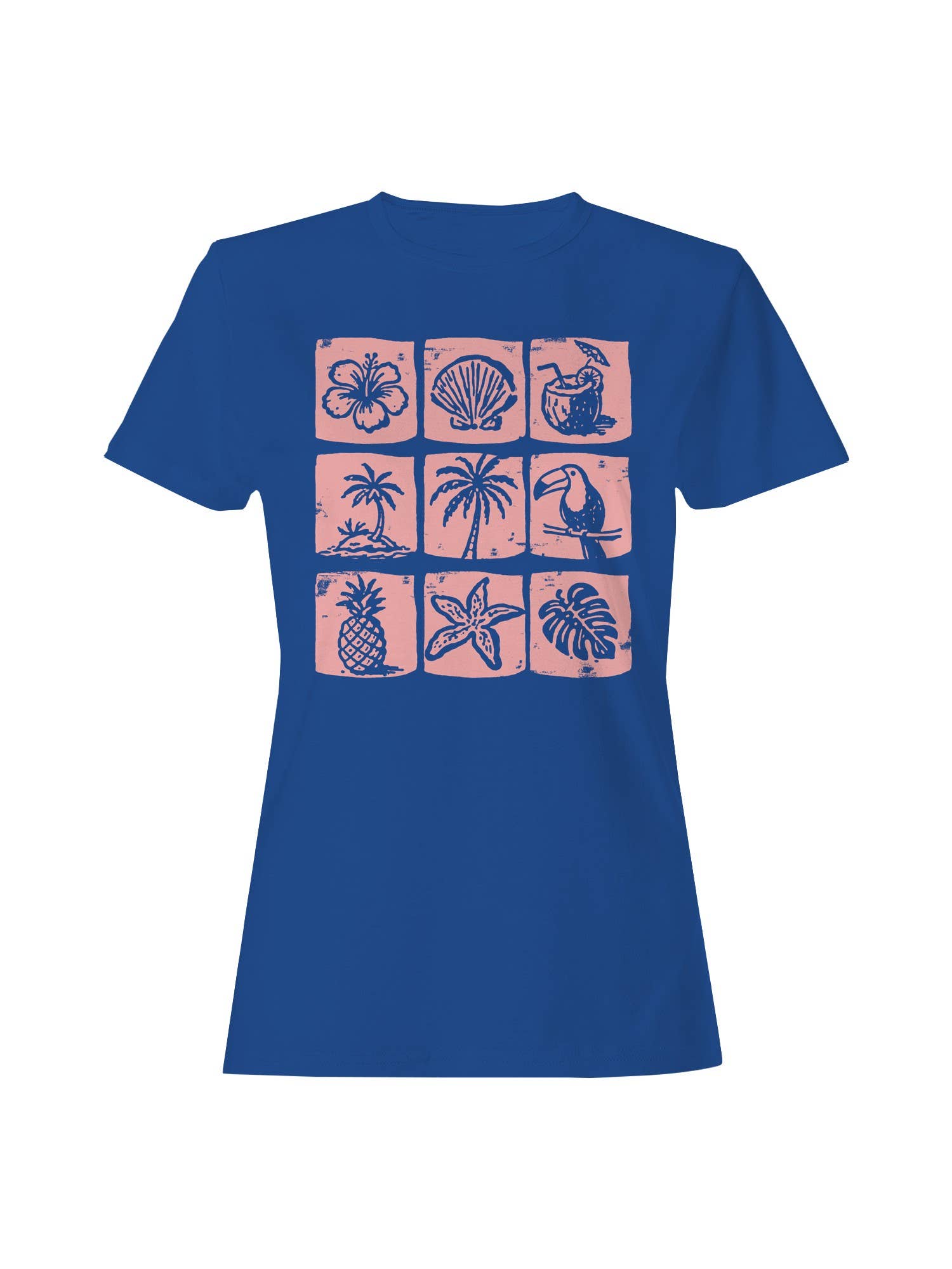 Tropical Icons: Paradise Vibes Women's T-Shirt