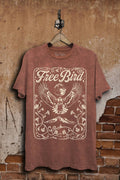 Free Bird Graphic Top