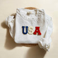 Comfort Colors USA Sweatshirt, 4th of July Apparel
