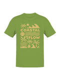 Coastal Flow Tropical Vibes Men's T-Shirt