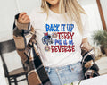 Back It Up Terry - Funny Fireworks July 4th Meme T-Shirt
