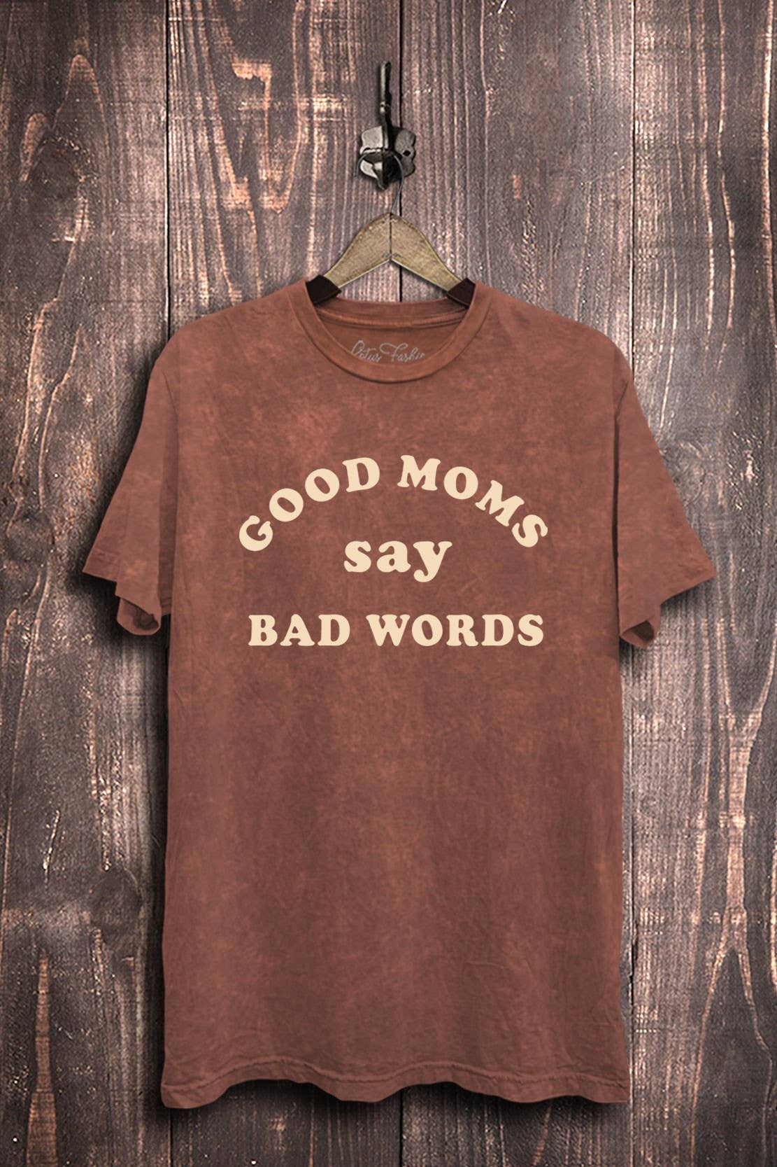Good Moms Say Bad Words Graphic Top