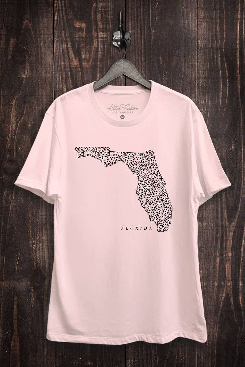 Florida Map Graphic Top