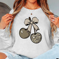 Camo Cherries Southern  Shirt | Long Sleeve Gildan
