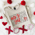 Black Font Note To Self Heart Tee
