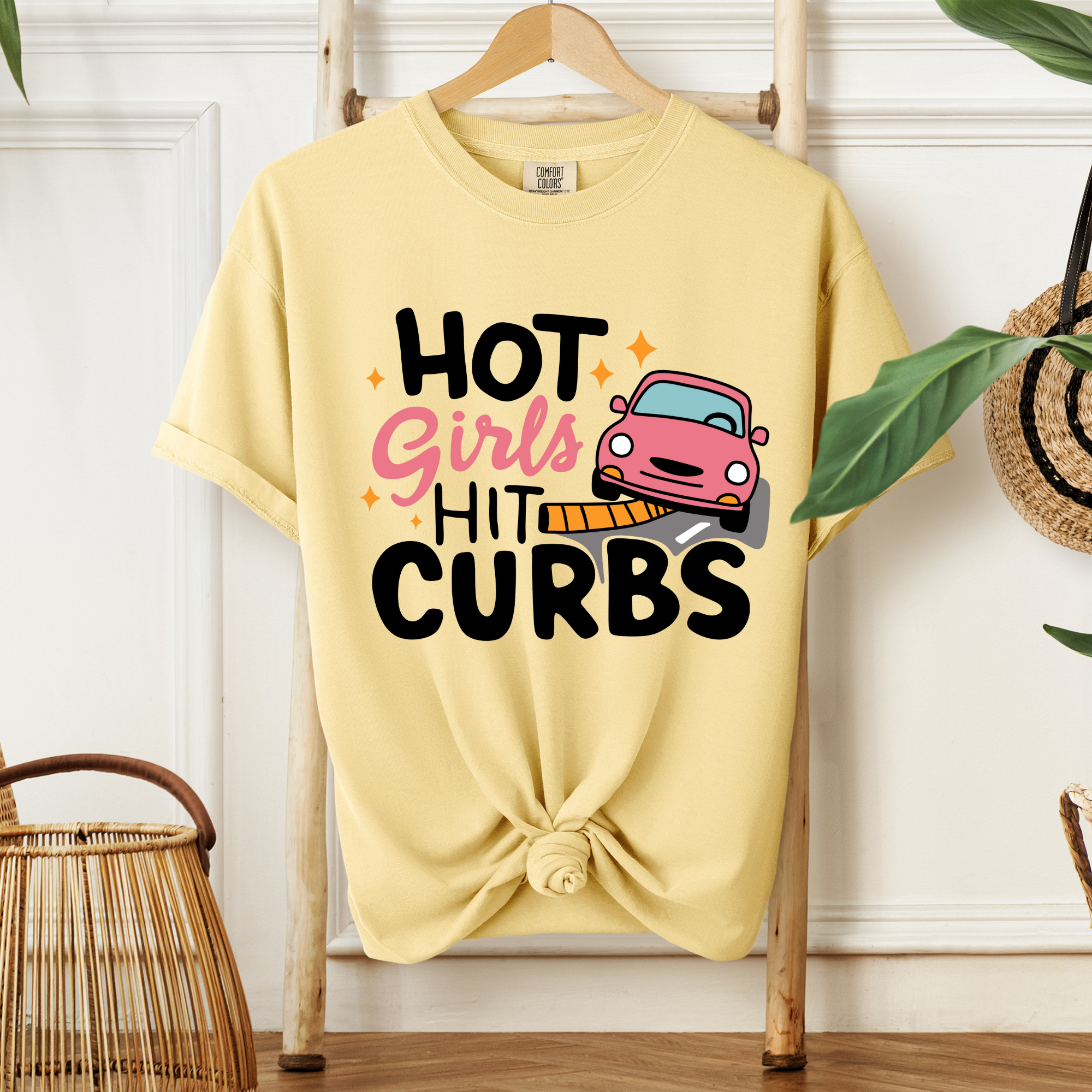 Hot Girls Hit Curbs Comfort Colors Butter