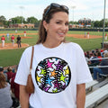 Colorful Star Baseball Tee