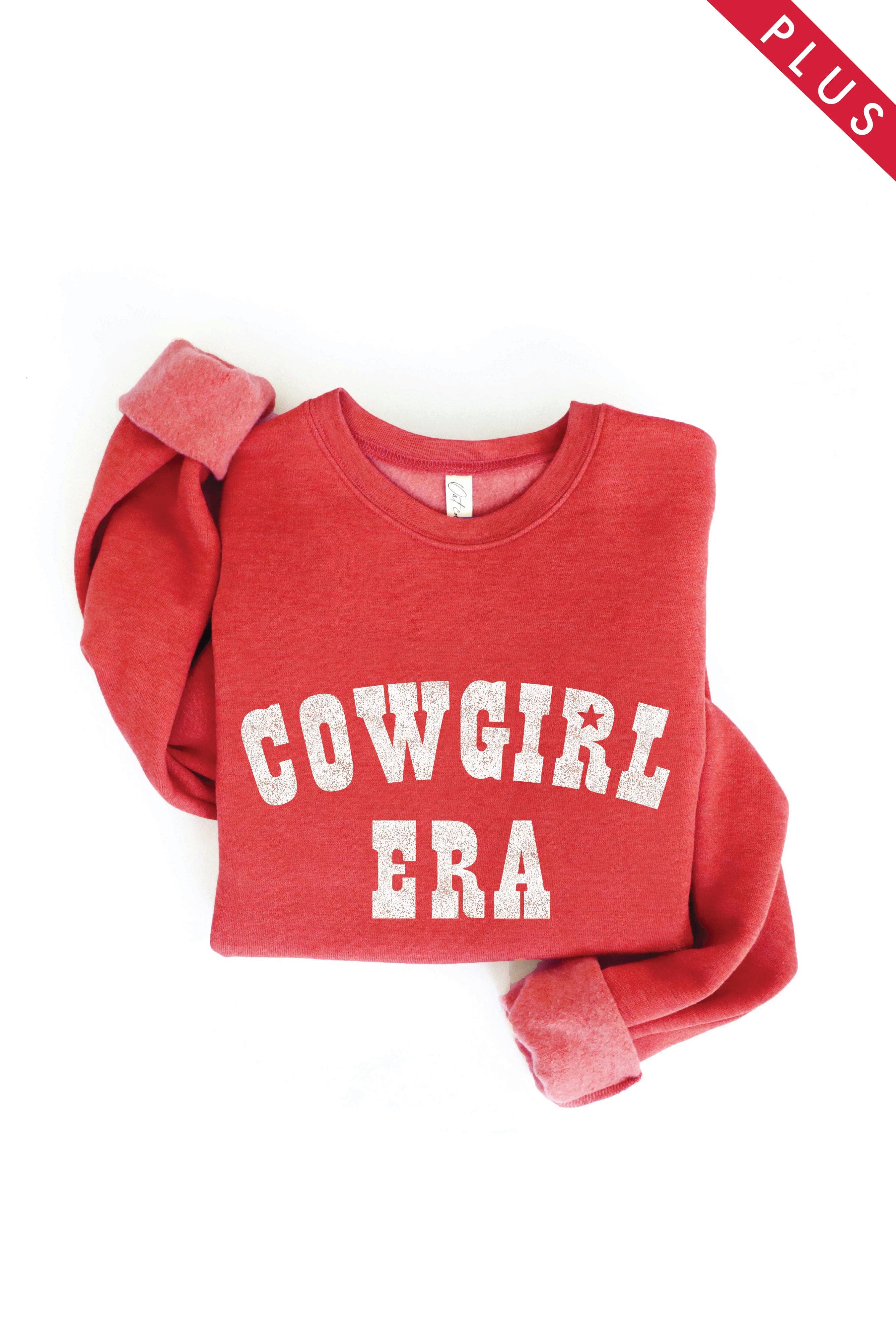 Cowgirl Era Plus Graphic Sweatshirt