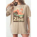 Zion Canyon National Park - Oversized Unisex T