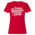 Pierogi Kielbasa Paczki Repeat Women's T-Shirt