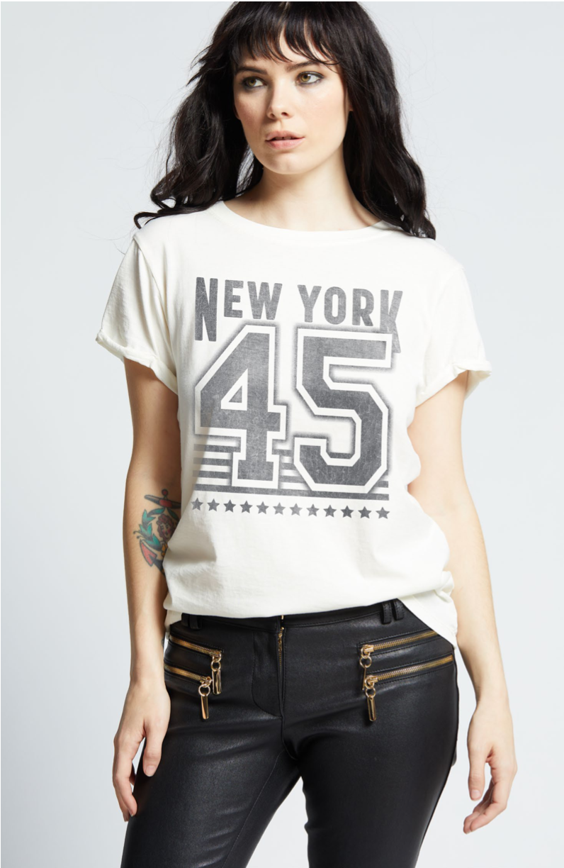303214 - 830 New York 45 Ss Tee 1041C