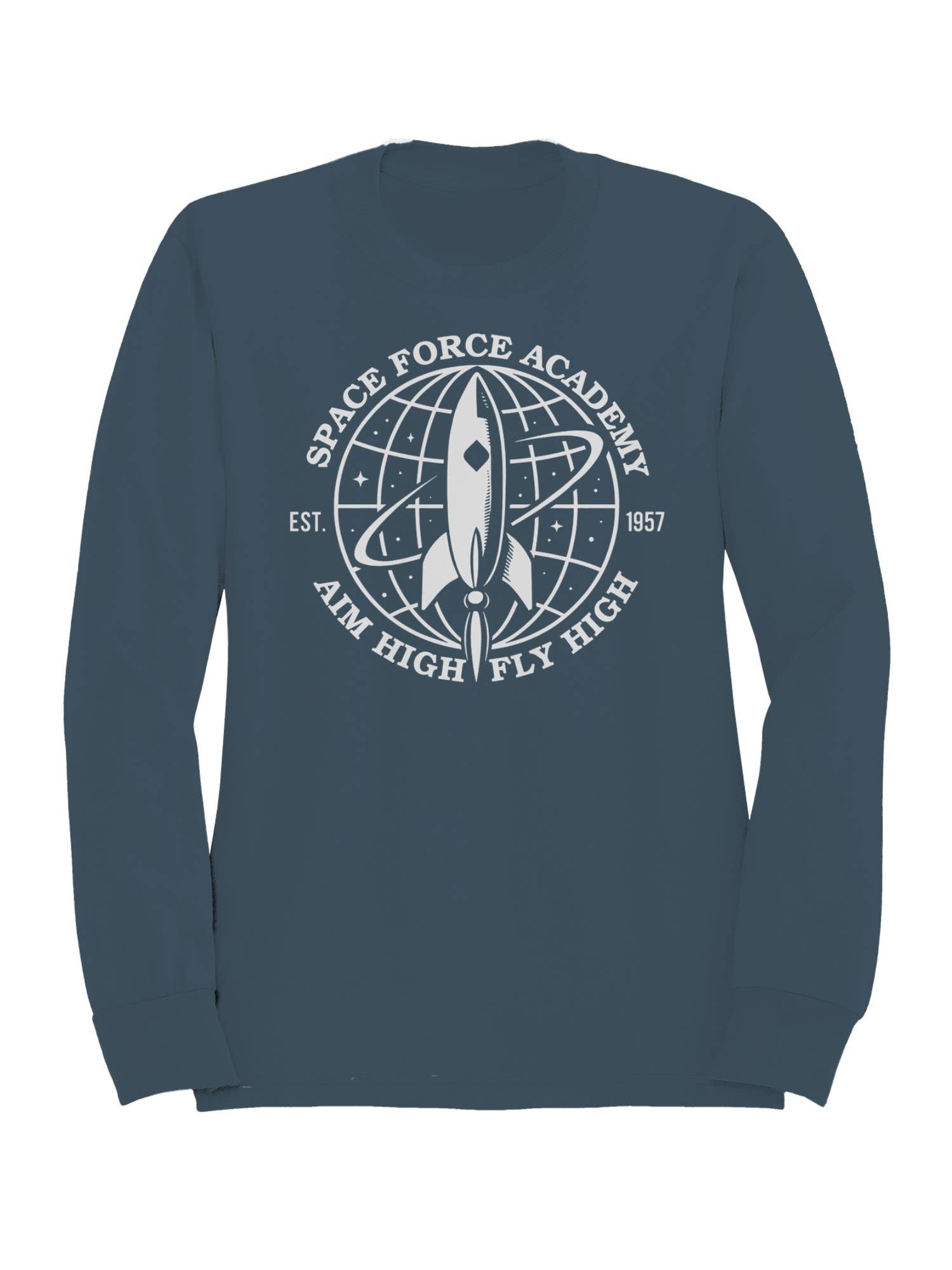 Space Force Academy Rocket Emblem Men's Sweatshirt