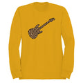 Leopard Print Guitar Women's Sweatshirt