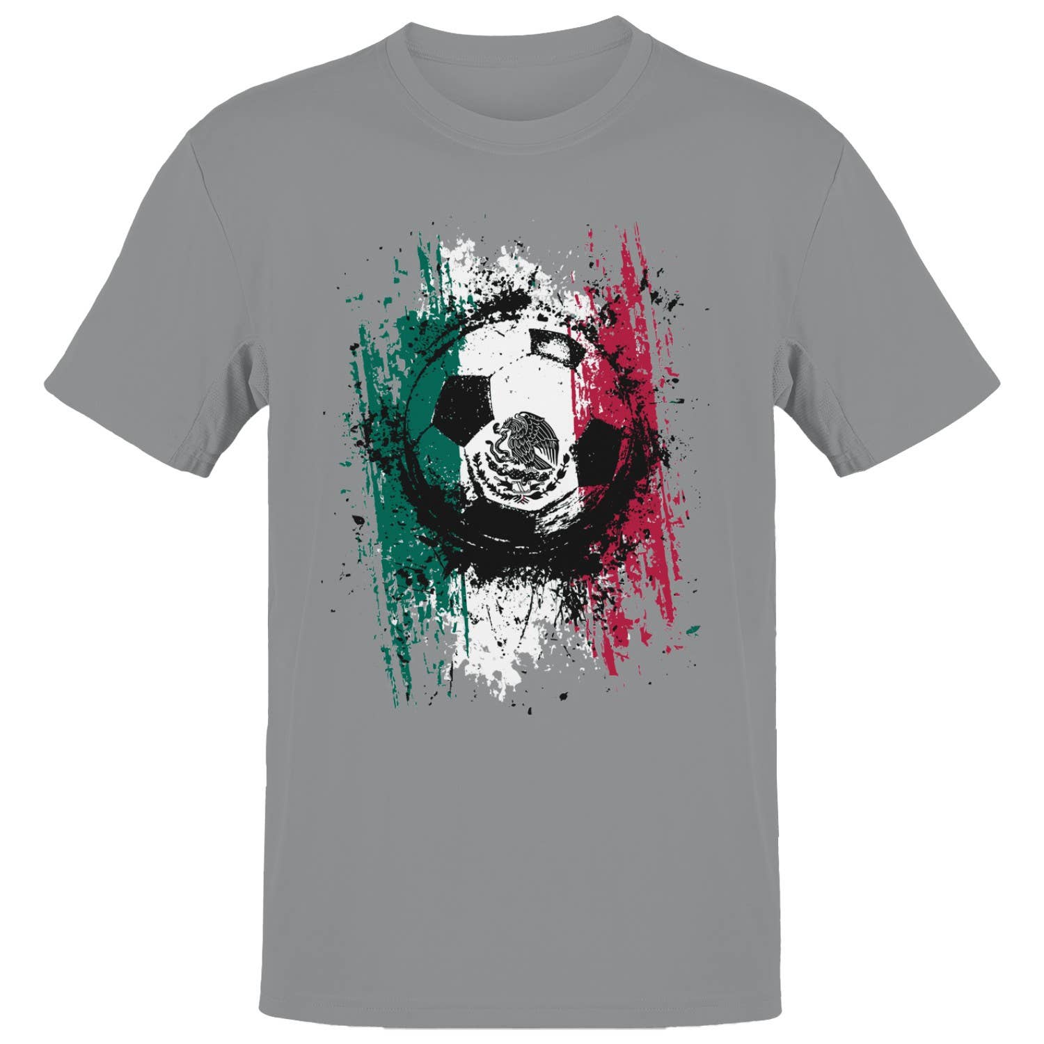 Mexico Soccer Grunge Men's T-Shirt